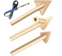Fopytu Consejo De Hierro, 3 Pcs Soldador De Plástico Soldado De Hierro, Cabezal De Plástico para Soldador para Soldador De Plástico Herramientas De Reparación De Cabezales De Soldadura