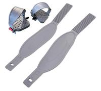 Fopytu Correas para Pedales De Bicicleta Estática, 2 Unidades, Longitud Ajustable, Se Adaptan a Mayoría De Los Pedales De Bicicleta Estática, para Casa O Gimnasio.