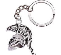 Fopytu Espartano Romano Casco Llavero Guerrero Griego Gladiador Gladiador Galeta Vintage Regalo De Cumpleaños para Mujeres Hombres