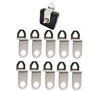 Fopytu Hook De Movimiento del Reloj De Cuarzo, Colgador De Reloj De Metal De Cuarzo De Reemplazo De 10 Pc, Se Adapta a Todos Los Movimientos De Cuarzo Estándar