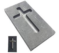 Fopytu Molde De Grafito De Alta Densidad Molde De Lingotos En Forma De Cruz Grafito Molde Crisol Reto