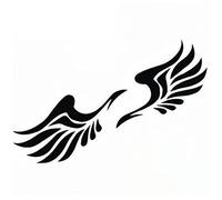 Fopytu Pegatinas De Autos Alas De Ángel Calcomanías De Auto Pegatinas De Auto Calcomanías De Moda