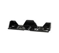 For 1/10 RC ROCK CAR Axial SCX10 III o 1/6 SCX6 piezas de accesorios de actualización CNC aleación de aluminio bandeja de montaje placa de deslizamiento(Schwarz)