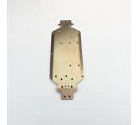 for 124019 124018 1/12 Metal Chassis Body Frame Board & Bottom Protection Bottom Side Guard Assembly