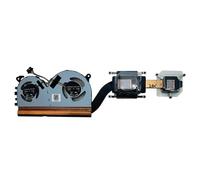 For 13,3 Air 161301-FF 161301-FC 161301-FB aspa de ventilador de Metal EG50040S1-CD50-S9A disipador térmico de ventilador de refrigeración for portátil(Independent Graphics)