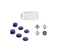 For 2 Protective Case+D-Pad Button Cap Kit+Joystick Cap Split Anti-Fall Anti-Scratch Protective Case for Switch2