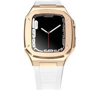 For 8 7 6 5 4 SE 41/44/45mm Stainless Steel Watch Case Band Modification Kit,Light Duty Rugged Watchband ProtectiveKit Accessories