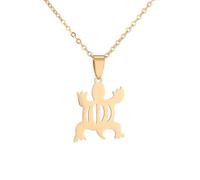 For African Symbol Stainless Steel Map Pendant Necklaces Map Jewelry Gold Color Items for Bridal Women Man Party Gifts Earrings Sets Round Ball Jewelry (Model 9)