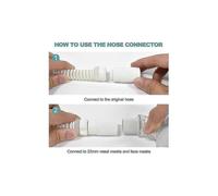 For Airmini Pro Hose Connector Connect Airmini Hose To Any 22 Mm Nasal Mask Or Full Face Mask Model - POP