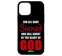 For All Have Sinned - Romans 3:23 KJV Christian Gospel Carcasa para iPhone 12 mini
