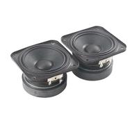 For Altavoz de frecuencia Completa de 4ohm con Anillo Plegado de Tela de Alta Gama de 2,75 Pulgadas 70 * 70mm 2 uds