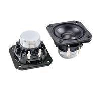 For Altavoz de Rango Completo de 2,5 Pulgadas y 69mm, Cono de cerámica de óxido de Aluminio, Tweeter de neodimio, Altavoz de Graves Medios for Ordenador, 2 uds.