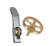 For Ba-mbu Lab A1 A1 Mini/para P1P P1S X1C Actualización Extrusora de Metal Completa Engranaje de Garra Engranaje Helicoidal Nanorecubierto RNC Resistente al Desgaste(A1 A1 MINI)