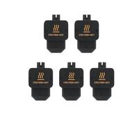 For bambu Lab H2D Impresora 3D Funda de silicona Hotend Calcetín aislante de alta temperatura Resistencia a 300 °C Funda protectora antiescaldaduras for P1P/X1C(5 pcs)
