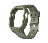For Band Ultra 49mm Strap Case Protective Cover TPU Silicone Bracelet for iWatch Series 8 7SE654 41/45/40/44mm Band