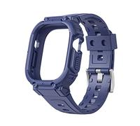 For Band Ultra 49mm Strap Case Protective Cover TPU Silicone Bracelet for iWatch Series 8 7SE654 41/45/40/44mm Band