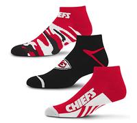 For Bare Feet - Calcetines para hombre NFL Camo Boom, paquete de 3