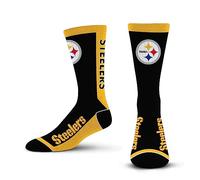 For Bare Feet MVP Crew Sock NFL Large Calcetines Unisex-Adulto