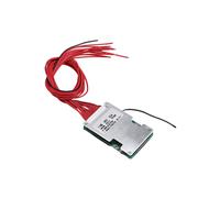 For BMS 15S 48V 30A LiFePO4 PCB Protection Board with Balance Wire and NTC,Common Port,Ten Protection Functions