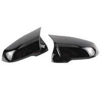 For BMW 1 Series F40 F53 2019-2024 Car Wing Mirror Cover Cap Pair, Automotive Rearview Left Right Replacement Covers for Car Mirrors(A/Gloss Black)