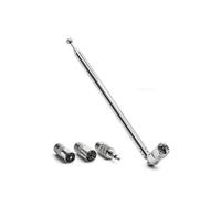 For Bose Wave F Type Radio Antenna Fm Telescopic Aerial+3.5mm Adapter Connector/YY