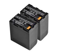 For BP-U100 BP-U30 U60 U65 U90, Compatible con Sony, For EX260 EX280 Z280 FS5 PXW-FX9 FS7 FX6 Z190 EX1R EX200 F3 F3K 100(PowerTrust BPU60 x2)