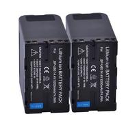 For BP-U100 BP-U30 U60 U65 U90, Compatible con Sony, For EX260 EX280 Z280 FS5 PXW-FX9 FS7 FX6 Z190 EX1R EX200 F3 F3K 100(2 pcs 5200mAh)