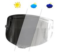 For Ca-sco AGV PI-STA GPRR corsa R GPR Race 3 Visera fotocromática Gafas Visera de Ca-sco UV Lente cromática automática