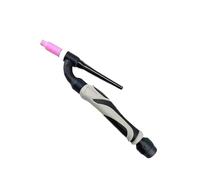 For cabezal de pistola de soldadura TIG, cuerpo de pistola de argón WP18f 18fv, antorcha flexible, soldadora de arco de tungsteno refrigerada por aire A-200(B,WP-18F)