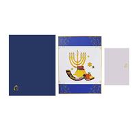 For Cards Rosh Hashanah - Tarjeta de felicitación con sobre para escribir notas para vacaciones, Año Nuevo