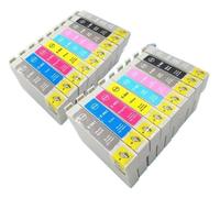 For cartuchos de tinta Epson for Stylus For Photo R2880 T0961 a T0969, for Photo For Classic Ink, 2 juegos (18 piezas)