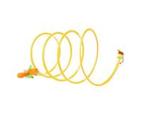 For Cats - Steel Wire, Foldable Hunting Tunnel Portable Design | Interactive Spiral Obstacle Course, Cat Play Toy For Indoor Use, Apartments, Climbing, Hunting Practice, Travel, Active Play