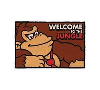 for-collectors-only Felpudo Entrada casa Donkey Kong Welcome To The Jungle, Coco, marrón, 40 x 60 cm