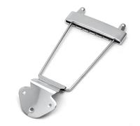 For cordal trapecio de guitarra Jazz Archtop de 6 cuerdas, hueco, piezas de guitarra, plateado, negro, dorado(Chrome)