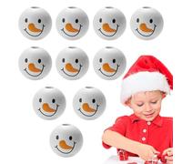 For Crafts - White | White, Winter 20MM : Crafted From Wood, These Are Sturdy And Sound. You Can Rest Assured They Won't Break Easily And Are Safe For All To Handle.