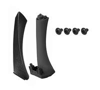 For E90 E91 3 Series 318 320 Car Inner Interior Door Panel Handle Pull Trim Cover Kit Car Accessories Left Right Side Tirador puerta interior(Right Black)