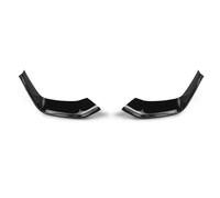 For F80 For M3 F82 F83 For M4 2015-2019 Front Bumper Side Spoiler Cover Lip Car Air Intake Vent Splitter Trim Parachoques Delantero Alerón Canards(Negro Brillante)