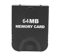 For Gamecube Memory Card, High Speed Gaming Memory Card, Plug and Play Game Console Data Accessories, Durable ABS Material for Gamecube Console with Easy Save and Load Function (64 MB (1019 bloques))
