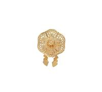 For Girls Women Blouses Diamond Lotus Daisy Cufflinks Dress Shirts Tuxedo Wedding Formal Accessories para manualidades, bodas(Color 4)