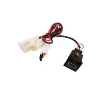 For Golf 6 5 MK5 Scirocco 06-14 Cargador USB for Coche PD Carga rápida QC3.0 botón Adaptador de Interfaz de Encendedor de Cigarrillos (Color : QC3.0 Charger)