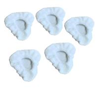 For gorros de microfibra compatibles con Dupray, paquete de 5/10 almohadillas de limpieza triangulares reutilizables for limpiadores de vapor, fundas lavables a máquina(5 PACK)