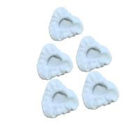 For gorros de microfibra reutilizables de triángulo pequeño para Dupray, paquete de 5/10 for limpiadores a vapor, almohadillas de limpieza múltiples, lavables a máquina for Awasky(5 PACK)