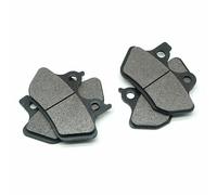 For Harley for Davidson for Softail for Night for Train for Deuce 1450 FXST FXSTB FXSTBi FXSTD FXSTDi FXSTi 2000-2004 Juego de pastillas de freno delanteras traseras [Replacement] ( Color : 2 Pairs )
