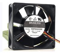 For High-Performance 24V 0.14A 3.36W 3000RPM 92X92X25MM 3-Wire Fan for 109P0924H208 - Low Noise Operation
