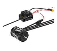 For Hobbywing EzRun MAX10 G2 80A/140A impermeable sin escobillas ESC con 3652/3665 G3 Turbo Motor sin escobillas inductivo RC for coche 1/10 RC(80A ESC 3652 3300KV)
