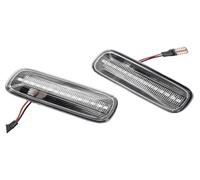 For Honda for Civic for EK 2/3/4dr for Ballade for CRV Prelude 1995-1999 Luces indicadoras de señal de giro LED dinámicas de posición lateral 2 piezas Accesorios de coche(Dynamic Crystal Type)