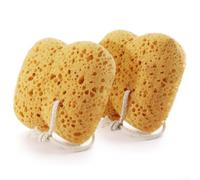 For Honeycomb - Esponja de baño con patrón de panal de miel, paquete de 2 unidades de exfoliante corporal de poliuretano suave para una mayor espuma y textura suave de la piel
