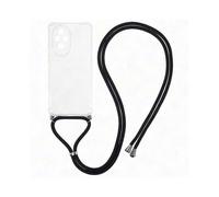 For Honor 200 5G Clear Soft TPU Phone Case with Lanyard - Shockproof Drop Protection Cover
