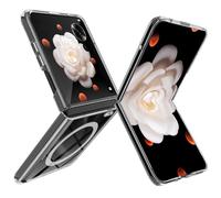 For Honor Magic V Flip 5G Case Compatible with MagSafe TPU Acrylic Clear Phone Cover