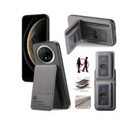 (For Huawei Mate 70 Pro+) Twill Fabric Leather Vertical Flip RFID Card Bag Phone Case